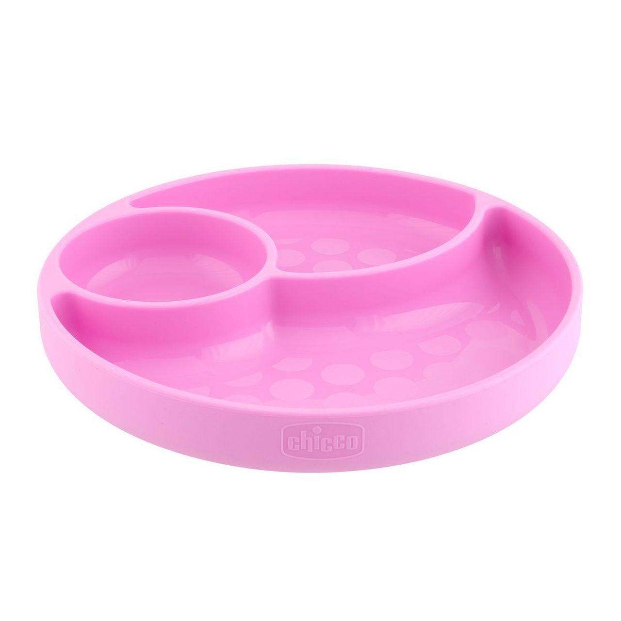 Easy Menu Plate (Light Blue)-Pink